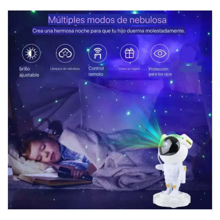 ASTRONAUTA PROYECTOR DE GALAXIAS