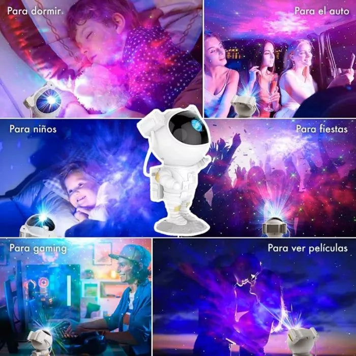 ASTRONAUTA PROYECTOR DE GALAXIAS