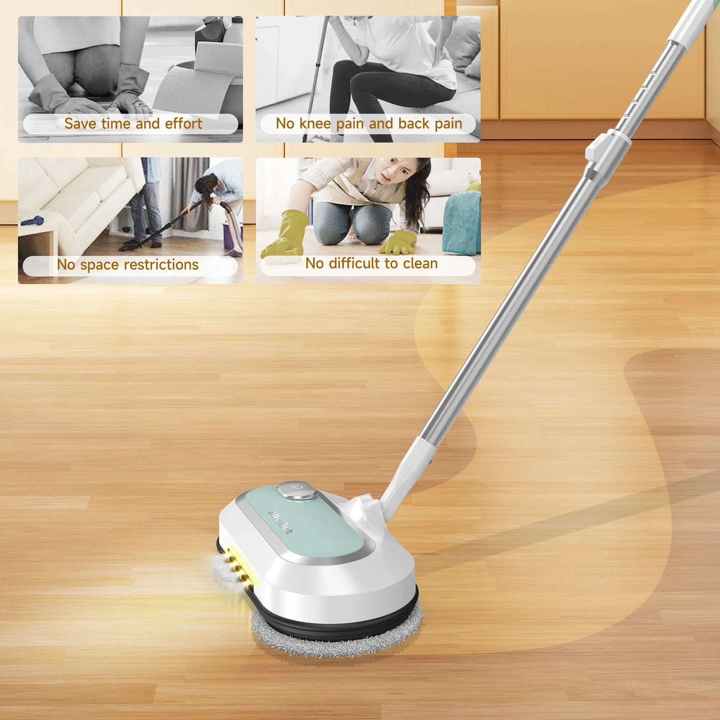 Trapeador Eléctrico Inalámbrico 🚿