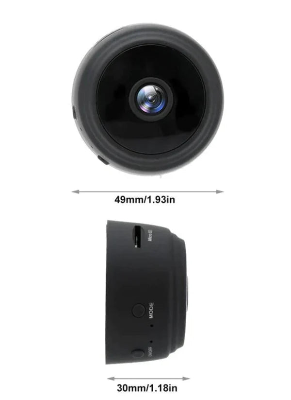 MINI CAMARA ESPIA VIGILANCIA IP A9 WIFI 4K ™
