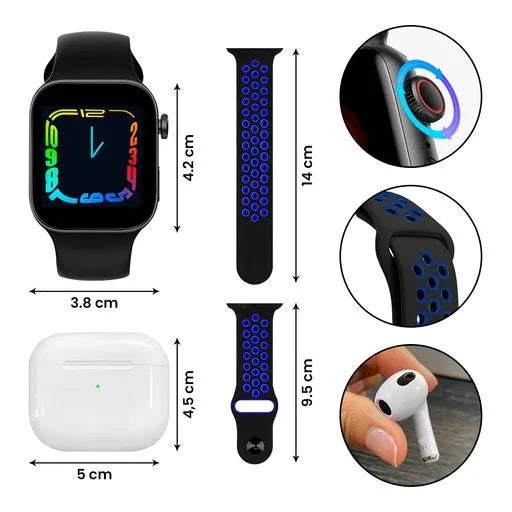 Reloj SmartWatch + Audífonos