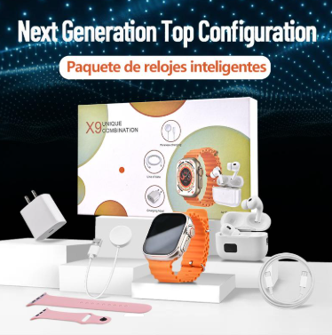 6 en 1 Reloj SmartWatch + Audífonos