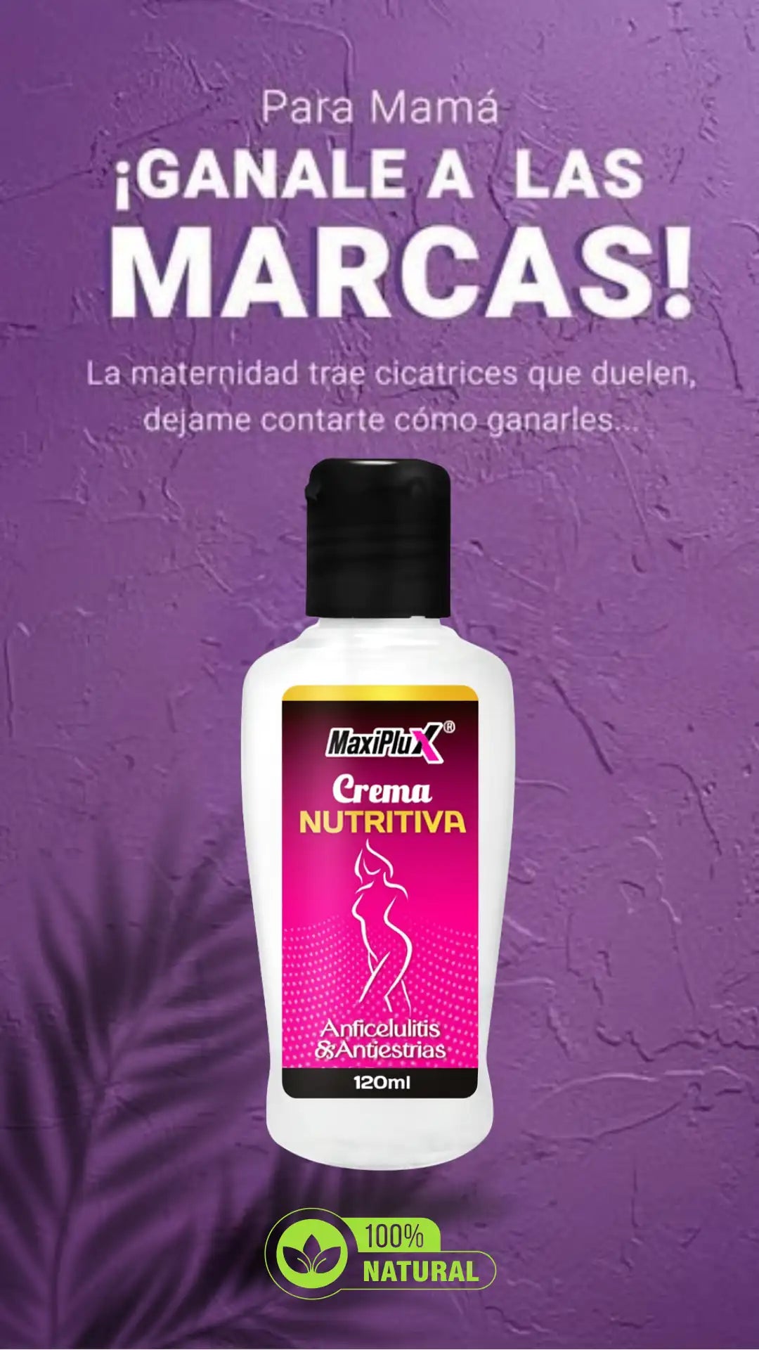 Crema eliminadora de estrías ➕ Envió gratis✨